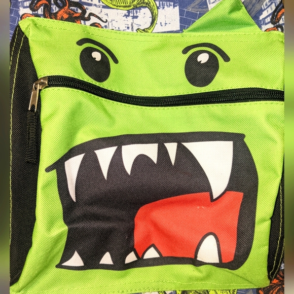 Mad Maverick Reboot Youth Kids Dinosaur Backpack - Picture 3 of 12